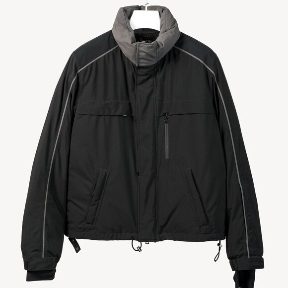 Prada Gore-Tex Black & Grey Down-Filled Winter Jacket - Picture 1 of 16
